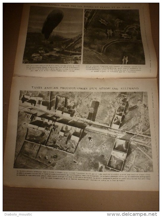 1918 LPDF:Aff. MALVY;Les Photos Allemandes;Tribus MASSUDS;Révolution à KIEW; Belgique Bombardée;JERUSALEM;Les HUSSARDS - French