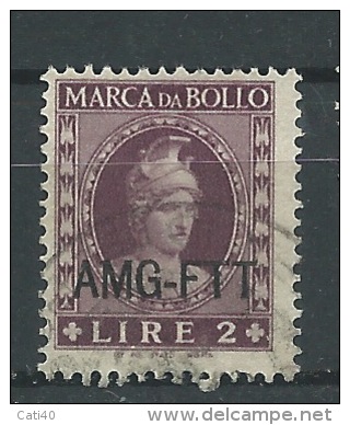 MARCA DA BOLLO/REVENUE  - TRIESTE AMG FTT -LIRE 2 - Fiscaux