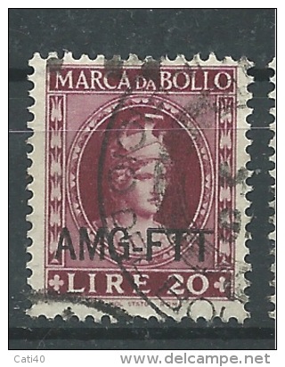 MARCA DA BOLLO/REVENUE  - TRIESTE AMG FTT -LIRE 20 - Fiscaux