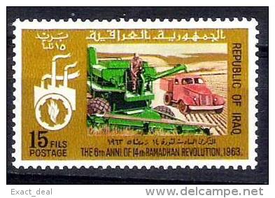 IRAK IRAQ 6th Anniv Revolution Ramadan 14th 1969 SC 488 IRAQI STAMPS SET MNH - Iraq