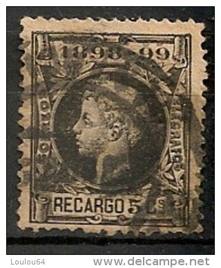 Timbres - Espagne - Impôts De Guerre - 1898-1899 - 5 Centimos - Recargo - - Tasse Di Guerra