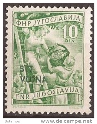 1954  87-94  TRIESTE ZONA B  JUGOSLAVIJA SLOVENIJA  Pomiculture  MNH - Mint/hinged