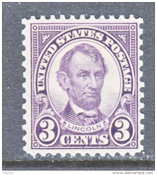 U.S. 635    Perf  11 X  10 1/2  *   1926-34  Issue - Unused Stamps