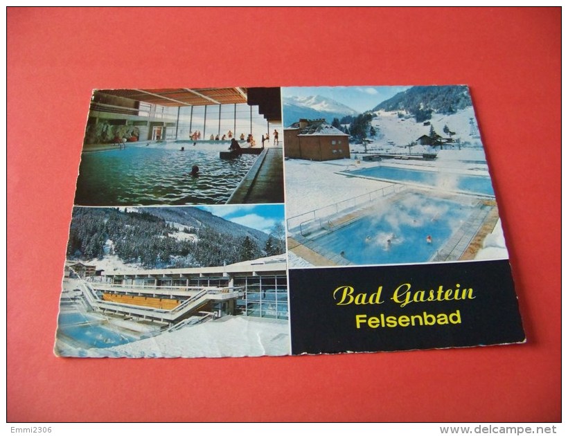 Bad Gastein  Felsenbad   /    Gelaufen   1972 ( Karte Hat Kleine Riss )   ( P - 13 ) ) - Bad Gastein