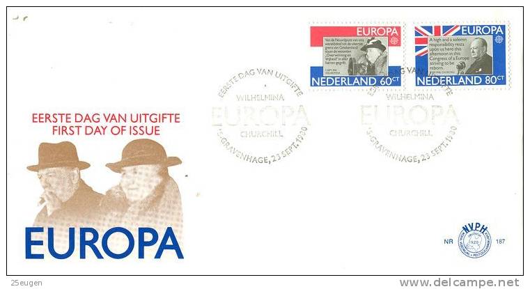 NETHERLANDS 1980 EUROPA CEPT FDC - 1980