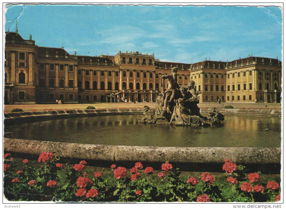 CARTOLINA - AUSTRIA - ÖSTERREICH - 1965 - Wien - Schloss Schönbrunn - Viaggiata Da Wien Per San Francisco - Castello Di Schönbrunn