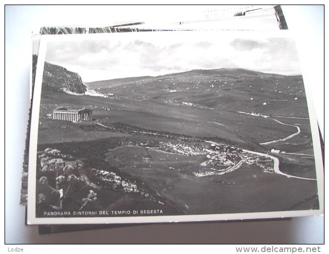 Italië Italia Sicilia Trapani Tempio Di Segesta Panorama - Trapani