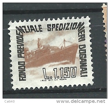 MARCA DA BOLLO- REVENUE - MARCHE  PER SPEDIZIONIERI DOGANALI L.1150 - Revenue Stamps