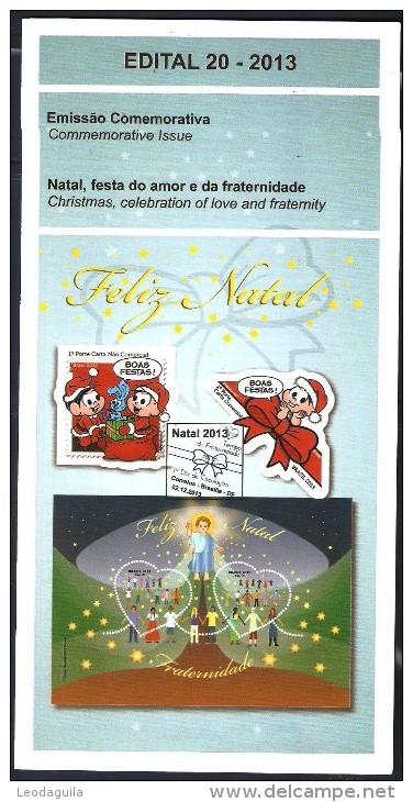 BRAZIL 2013  -  CHRISTMAS  - Official Brochure - Writen In Portuguese And English - Nuovi