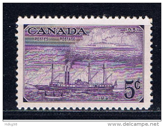 CDN+ Kanada 1951 Mi 267 Mnh Schiffe - Ungebraucht
