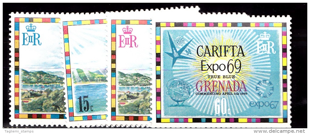 Grenada, 1969, SG 336 - 339, Complete Set Of 4, MNH - Grenade (...-1974)