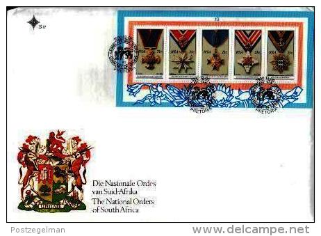 RSA, 1990, Mint First Day Cover Nr. S-17, National Orders Block MS19, SACCnr(s) - FDC