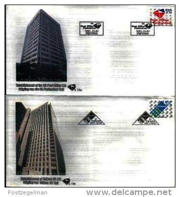 RSA, 1991, Mint First Day Cover, Nr. 5-15a+5-15b, Post &amp; Telecom, SACCnr(s) - FDC