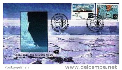 RSA, 1991, Mint First Day Cover, Nr. 5-17, Antarctic Treaty, SACCnr(s) - FDC