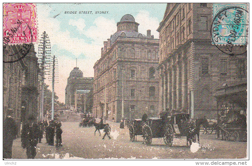 PC Sydney - Bridge Street - 1909 (8799) - Sydney