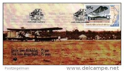 RSA, 1995, Mint First Day Cover Nr. 6-11, Trans Africa Flight, SACCnr(s) - FDC