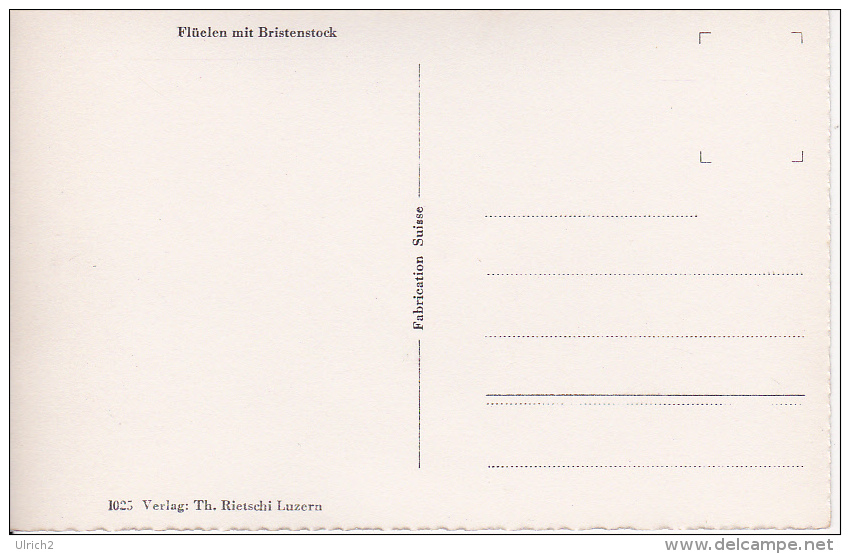 AK Flüelen Mit Bristenstock (8820) - Flüelen