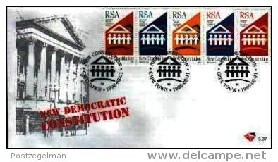 RSA, 1996, Mint First Day Cover Nr. 6-37,  Constitution,  SACCnr(s) - FDC