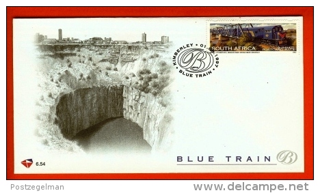 RSA, 1997, Mint First Day Cover Nr. 6-50/1/2/3/4, Blue Train,  SACCnr(s) - FDC