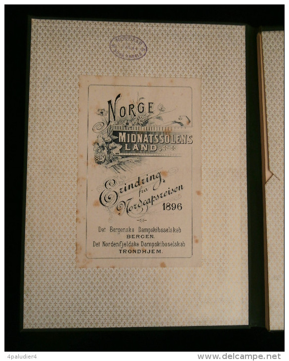 Norvège NORGE Midnassolens Land Erindring Fra Nordcapsreisen 1896 24 Photos Par W. Dreesen Flensburg - Lieux