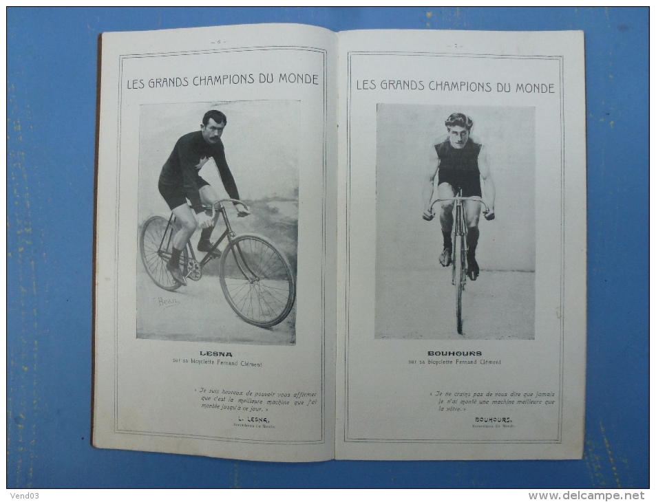 CYCLES FERNAND CLEMENT, LEVALLOIS PERRET, 1909