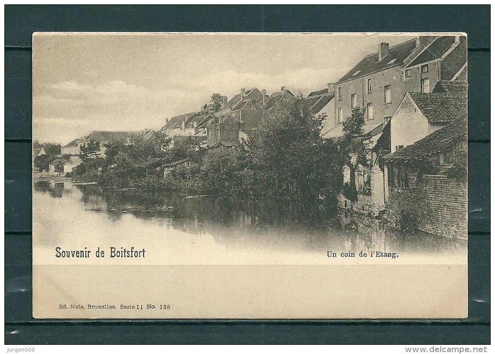 BOITSFORT: Un Coin De L'Etang, Niet Gelopen Postkaart (GA17605) - Watermael-Boitsfort - Watermaal-Bosvoorde