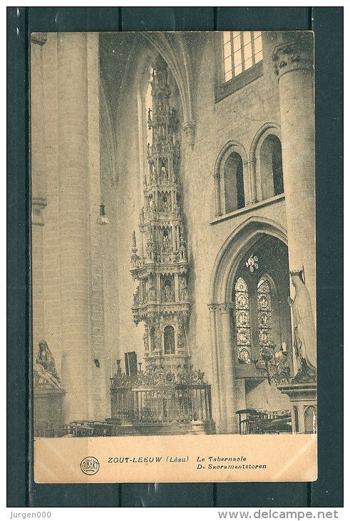 ZOUTLEEUW: Le Tabernacle, Gelopen Postkaart 1923 (GA17651) - Zoutleeuw