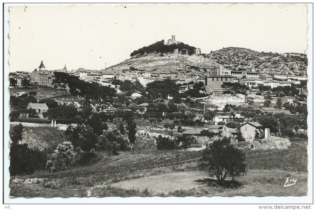 TA1@ CPSM ALLAUCH, VUE GENERALE, Format 9 Cm Sur 14 Cm Environ, BOUCHES DU RHONE 13 - Allauch