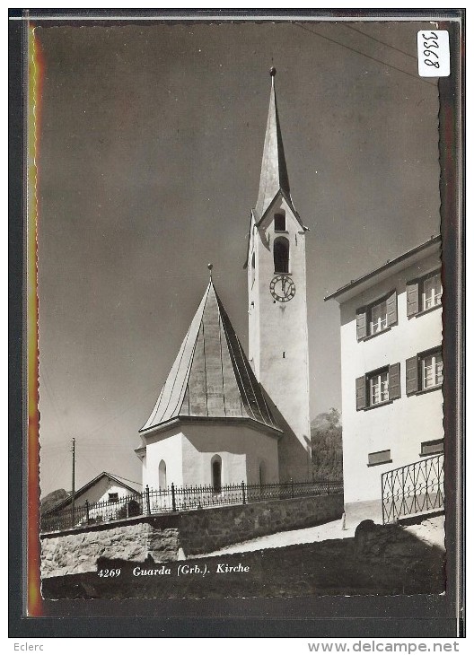 GRÖSSE 10x15 - GUARDA  - KIRCHE - TB - Guarda