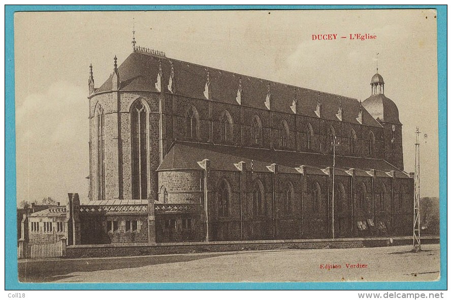 CPA 50 DUCEY L´ Eglise - Ducey