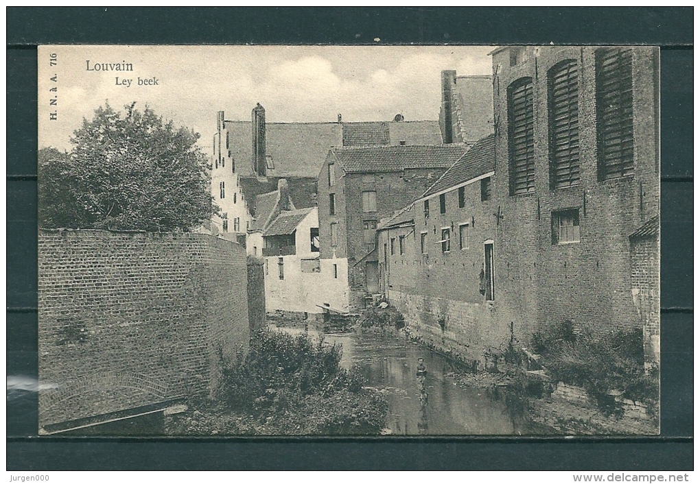 LOUVAIN: Ley Beek, Niet Gelopen Postkaart (GA18374) - Leuven