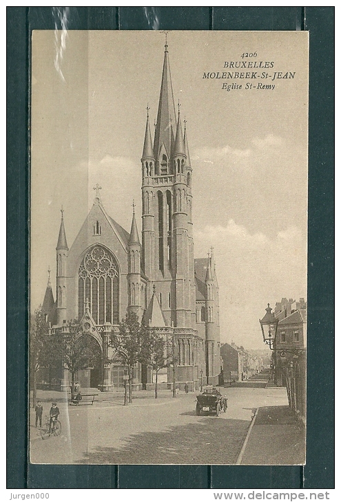 BRUXELLES MOLENBEEK: Eglise St-Remy, Niet Gelopen Postkaart (GA18719) - Molenbeek-St-Jean - St-Jans-Molenbeek