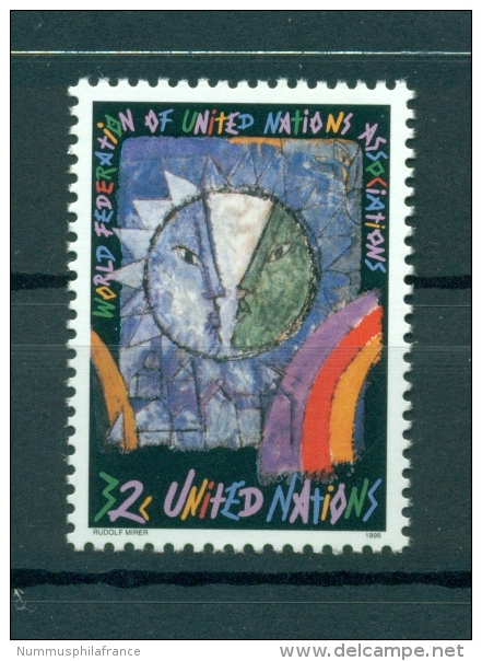 Nations Unies New York 1996 - Michel N. 704 - Federation Mondiale Des Associatio - Unused Stamps