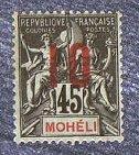 Moheli - N° YT 21 Nsg. - Unused Stamps