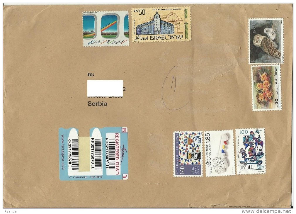 Israel > 2010-...> Covers - Lettres & Documents