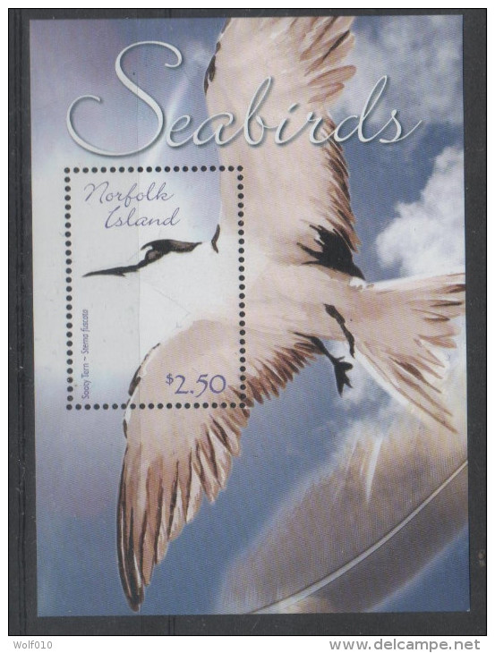Norfolk. Sooty Tern. 2006. MNH SS. SCV = 5.50 - Albatros & Stormvogels