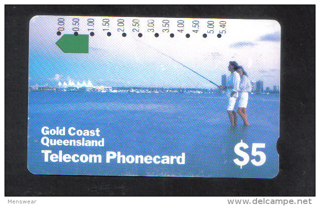 AUSTRALIA - TELECOM PHONECARD $ 5 USED - Australia