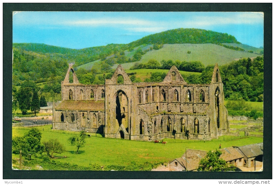 WALES  -  Tintern Abbey  Used Postcard As Scans - Monmouthshire