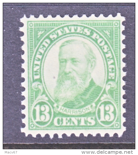 U.S.  694     Perf  11 X 10 1/2    * - Unused Stamps