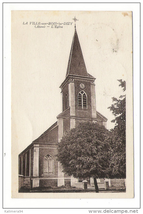 AISNE  /  LA  VILLE-aux-BOIS-les-DIZY  /  L´ EGLISE - Other & Unclassified