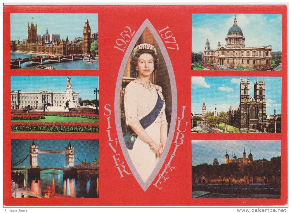 LONDON - Queen Elisabeth , Silver Jubilee 1952 - 1977 - Sonstige & Ohne Zuordnung