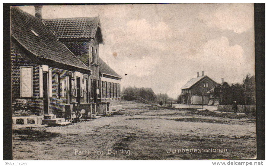 DB2513 - PARTI FRO BORDING - JERBANESTATIONEN 1911 - Danemark