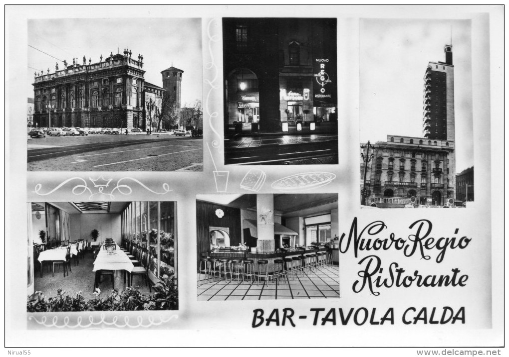 Italie TORINO Nuovo Regio Ristorante Bar Tavola Calda TURIN - Wirtschaften, Hotels & Restaurants