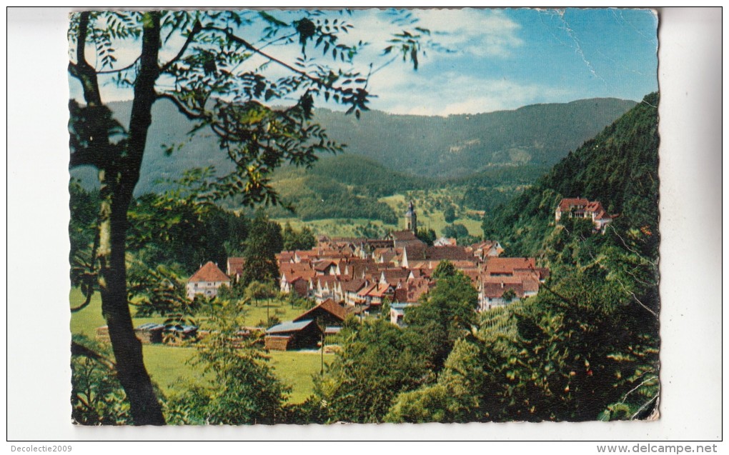 BF26223 Oppenau In Schwarzwald Renchtal Germany   Front/back Image - Oppenau
