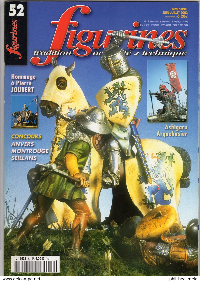 MAQUETTE - LOT 10 Magazines FIGURINES N° 48 - 49 - 52 - 56 - 78 - 79 - 84 - 85 - 89 - 93 - Voir Photos Et Description - Frankreich