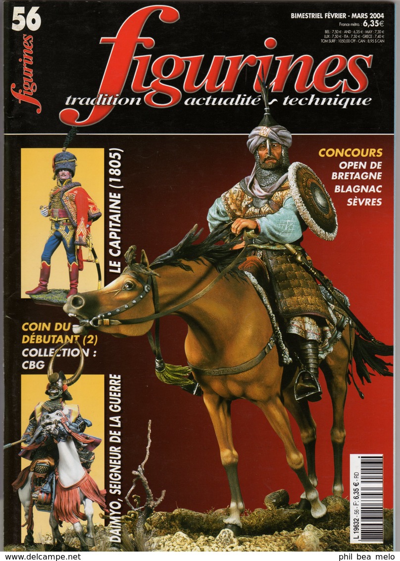 MAQUETTE - LOT 10 Magazines FIGURINES N° 48 - 49 - 52 - 56 - 78 - 79 - 84 - 85 - 89 - 93 - Voir Photos Et Description - France