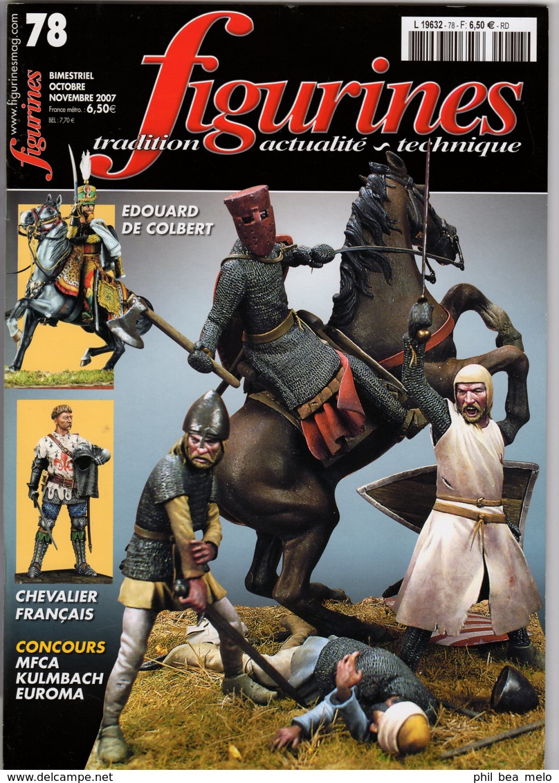 MAQUETTE - LOT 10 Magazines FIGURINES N° 48 - 49 - 52 - 56 - 78 - 79 - 84 - 85 - 89 - 93 - Voir Photos Et Description - France