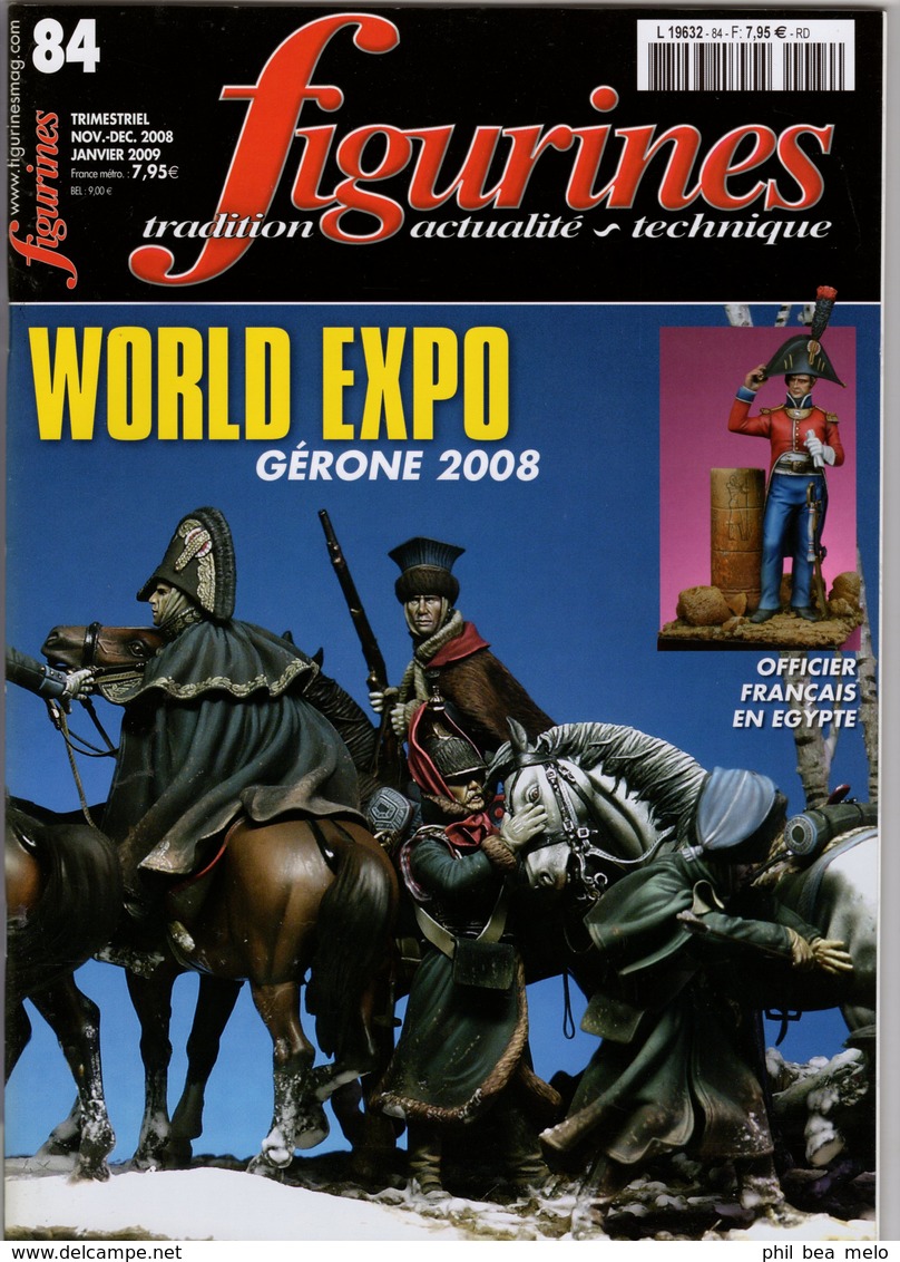 MAQUETTE - LOT 10 Magazines FIGURINES n° 48 - 49 - 52 - 56 - 78 - 79 - 84 - 85 - 89 - 93 - voir photos et description
