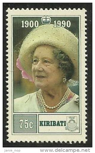 Kiribati 1990 Queen Mother 90th Birthday  MNH - Kiribati (1979-...)