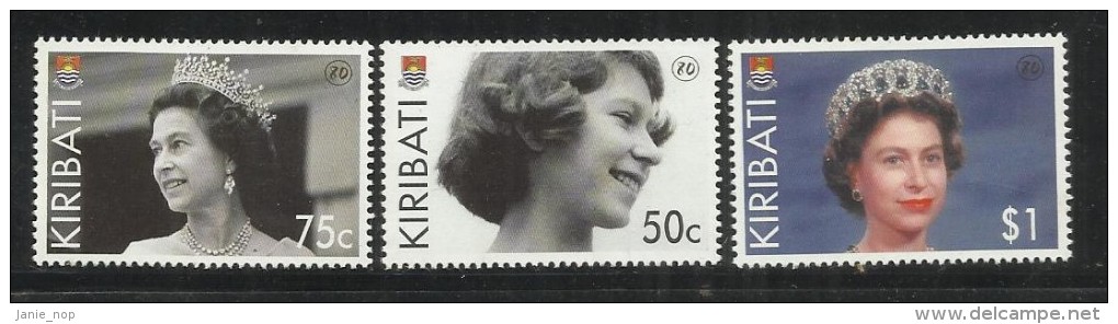 Kiribati  Queen Elizabeth MNH Set - Kiribati (1979-...)